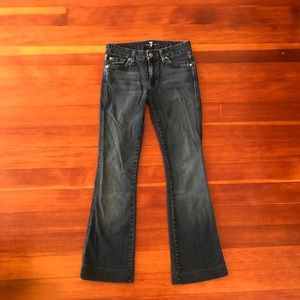 7 For All Mankind A Pocket Bootcut Jeans